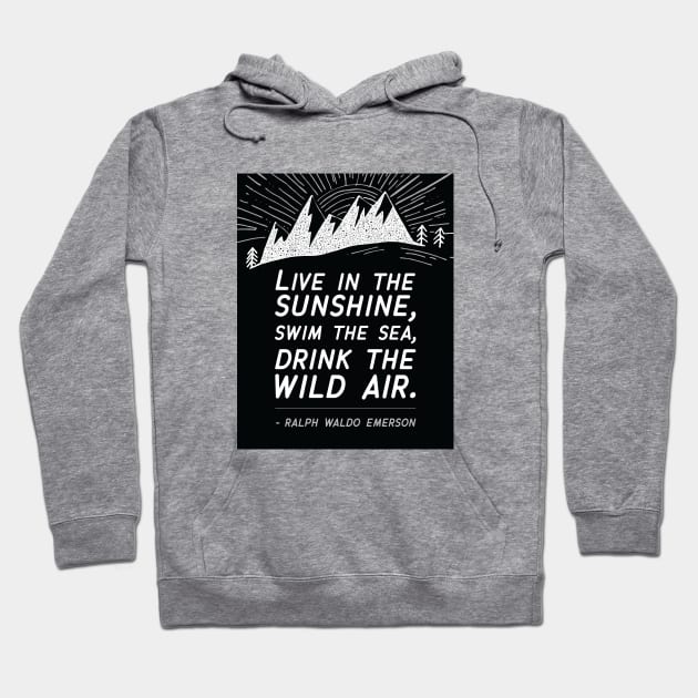 Live in the Sunshine Hoodie by sentinelsupplyco